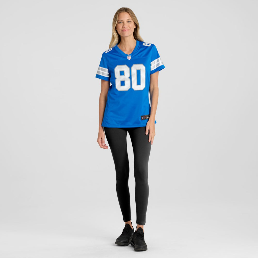 Malik Cunningham Detroit Lions Women's Team Game Jersey Blue
