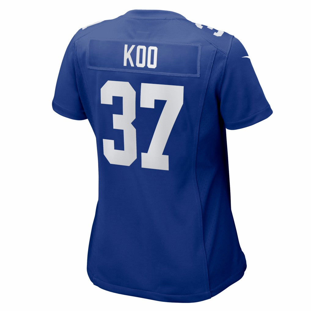 Younghoe Koo New York Giants Women's Team Game Jersey Royal