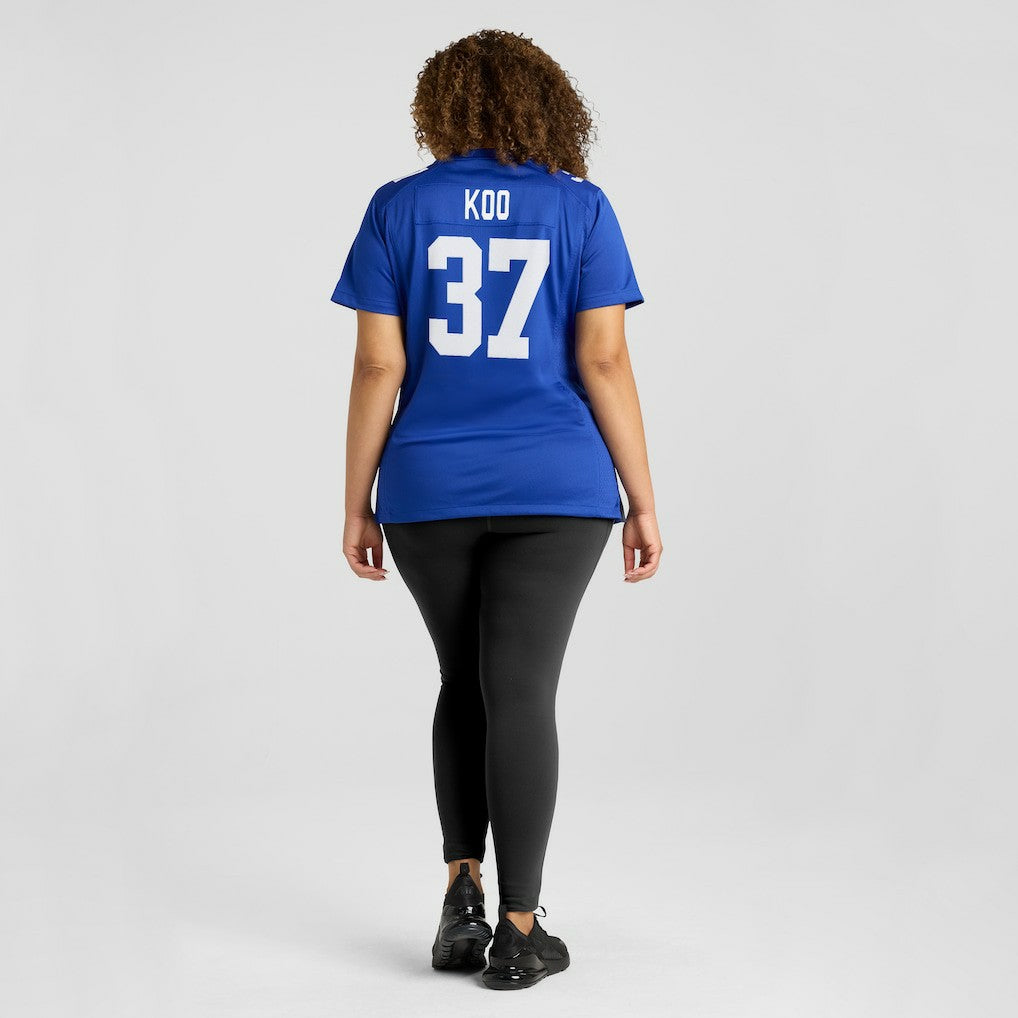 Younghoe Koo New York Giants Women's Team Game Jersey Royal