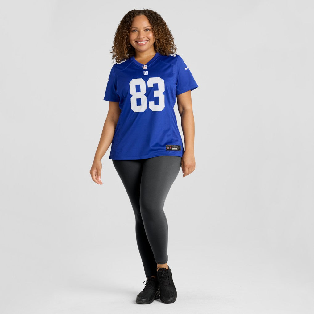 Dalen Cambre New York Giants Women's Team Game Jersey Royal