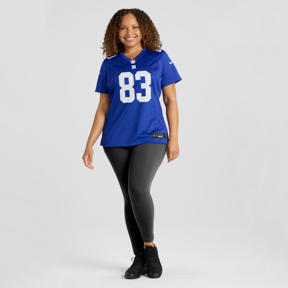 Dalen Cambre New York Giants Women's Team Game Jersey Royal