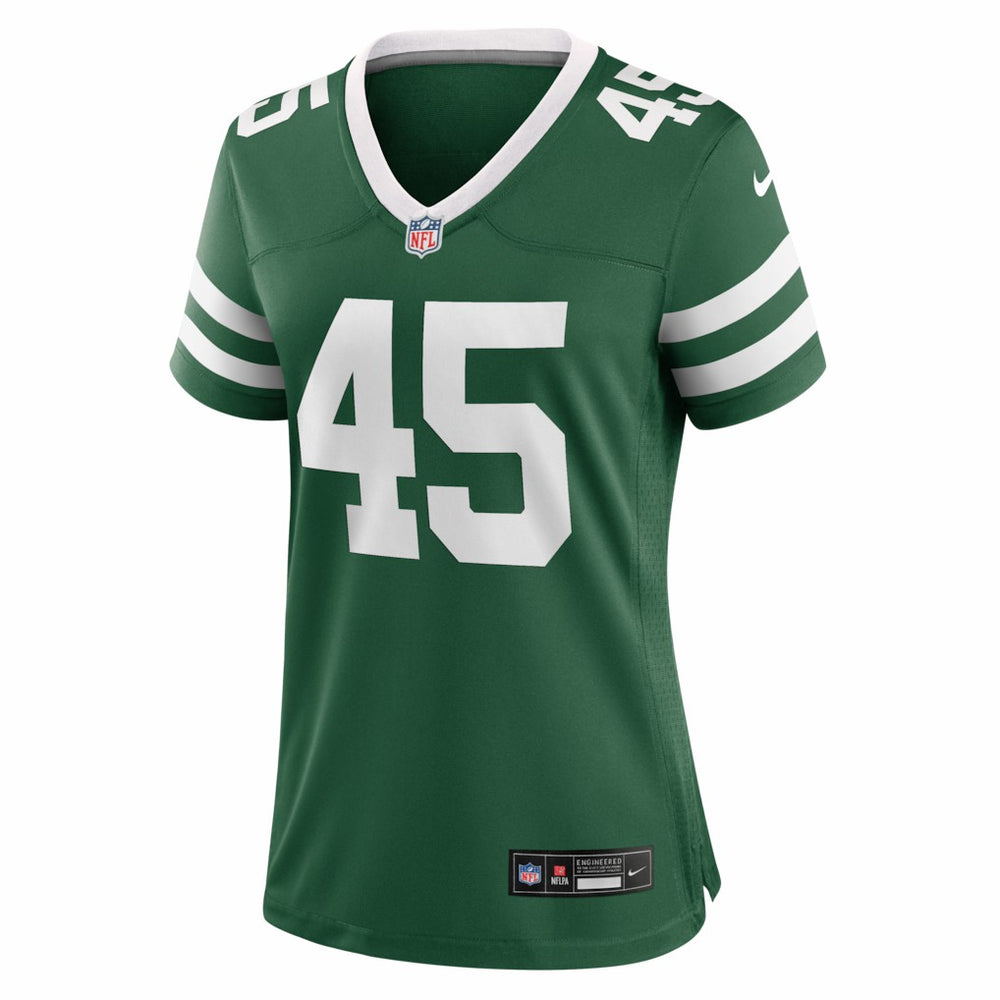 Mark Robinson New York Jets Women's Team Game Jersey Legacy Green