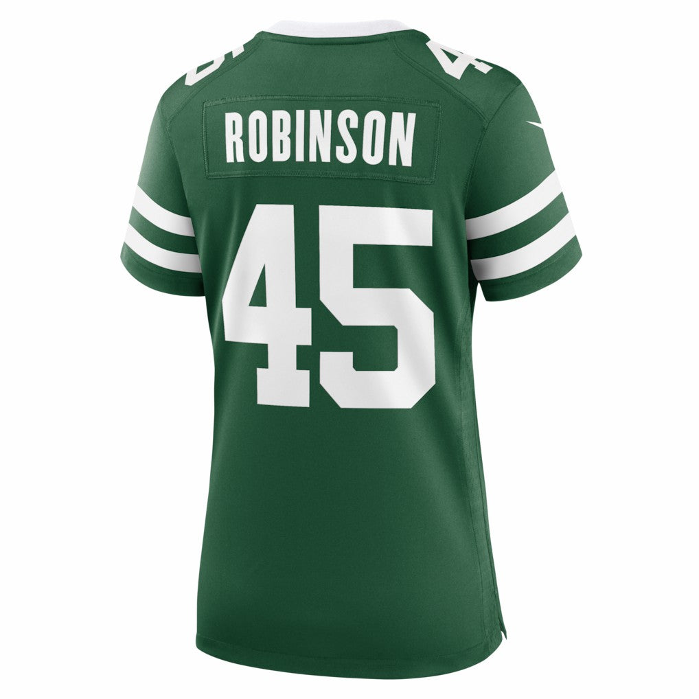 Mark Robinson New York Jets Women's Team Game Jersey Legacy Green