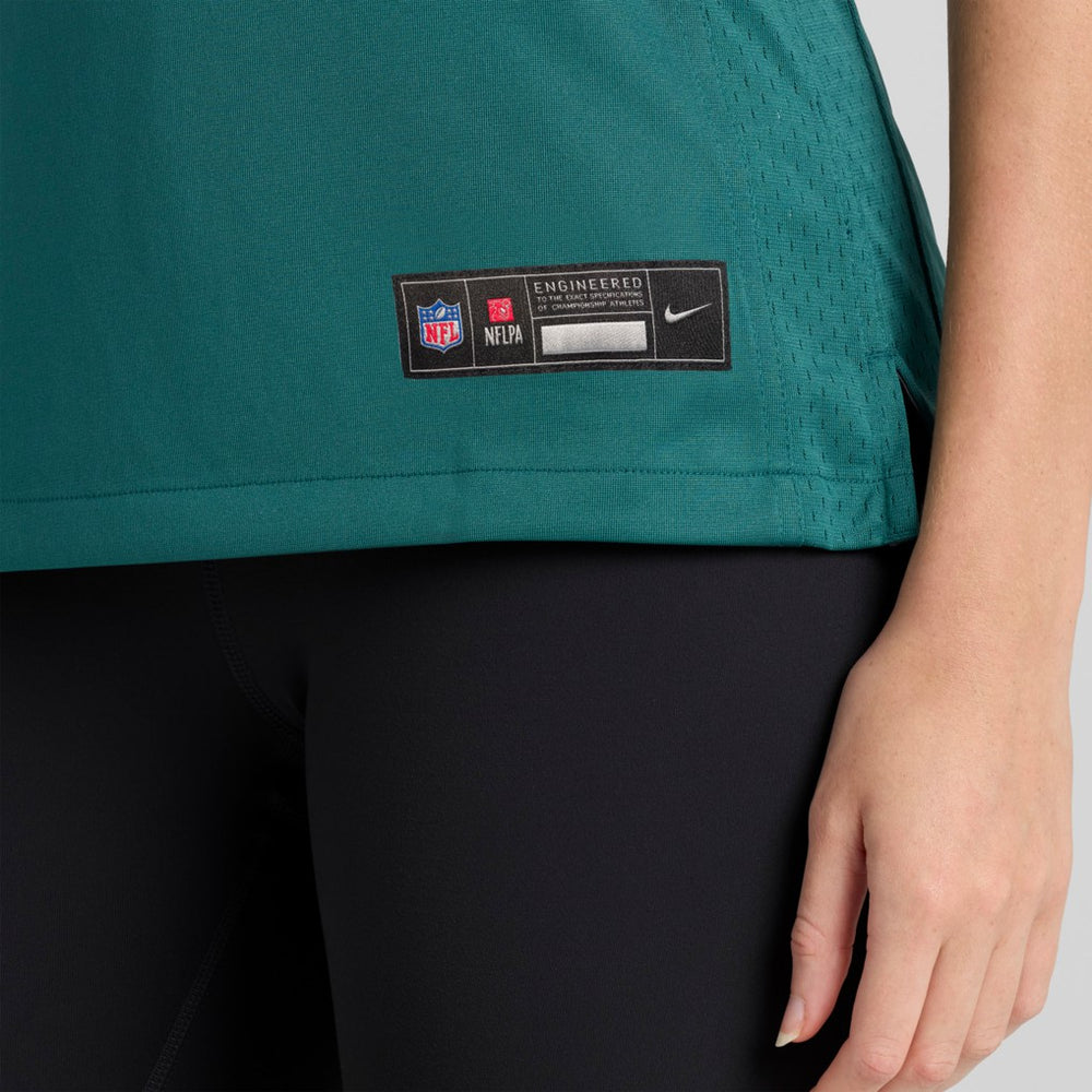 Lance Dixon Philadelphia Eagles Women's Team Game Jersey Midnight Green