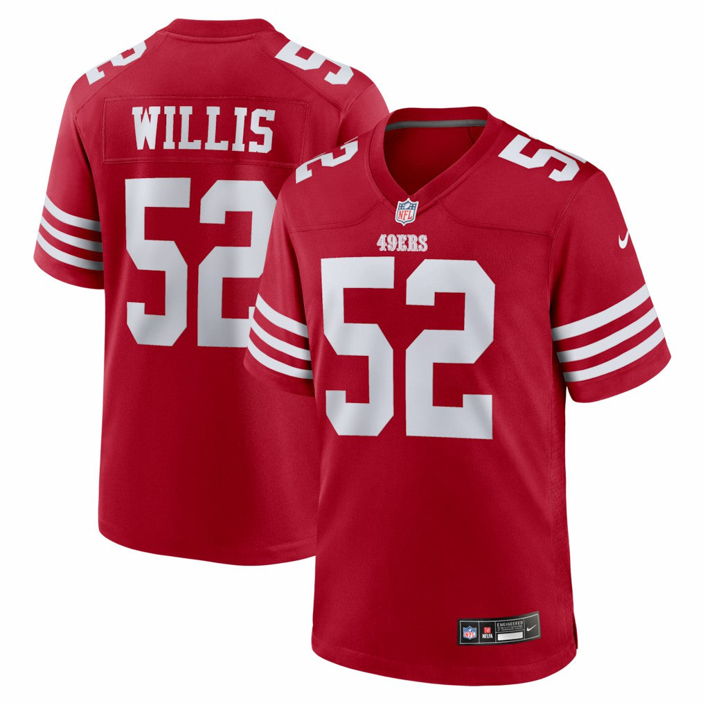 Messiah Swinson San Francisco 49ers Team Game Jersey Scarlet