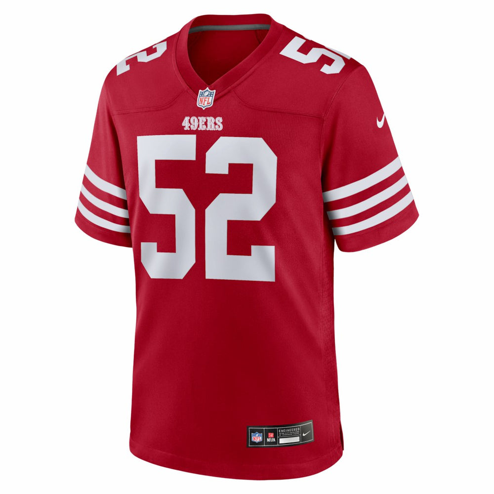 Messiah Swinson San Francisco 49ers Team Game Jersey Scarlet