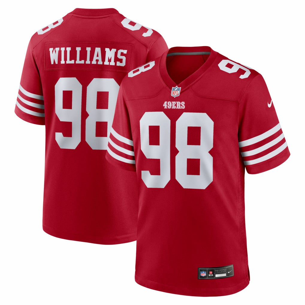 Messiah Swinson San Francisco 49ers Team Game Jersey Scarlet