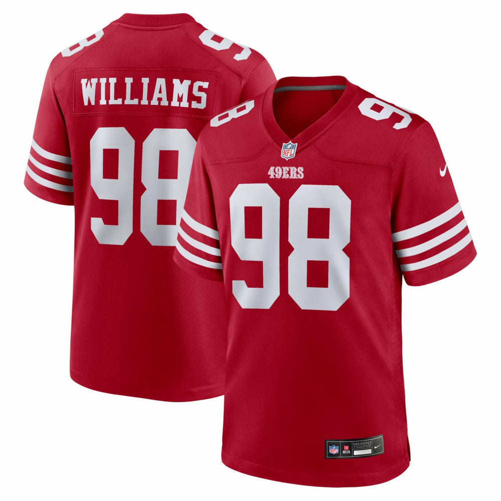 Messiah Swinson San Francisco 49ers Team Game Jersey Scarlet