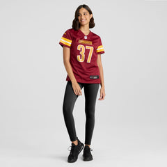 Car'lin Vigers Washington Commanders Women's Team Game Jersey Burgundy