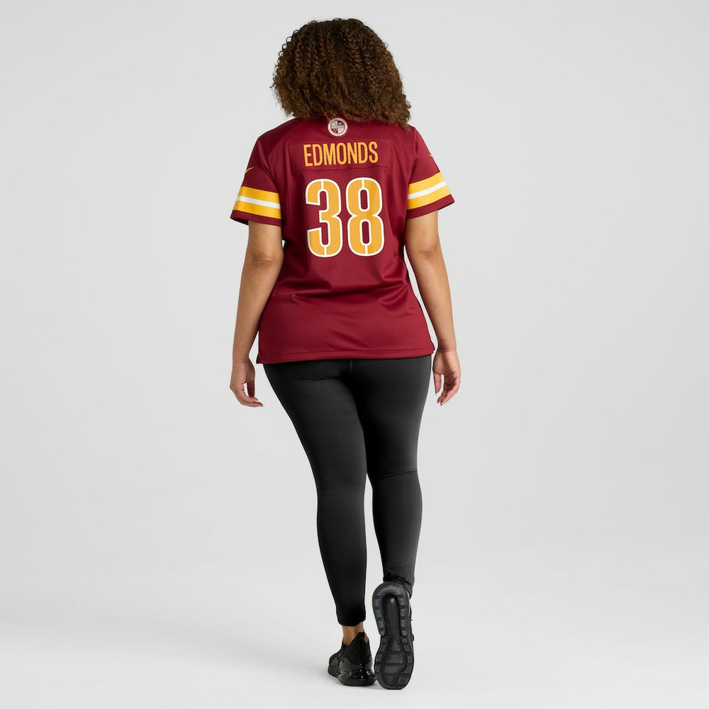Chase Edmonds Washington Commanders Women's Team Game Jersey Burgundy
