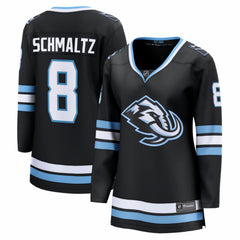 NHL Nick Schmaltz Utah Mammoth Fanatics Women's Home Breakaway Player Jersey - Black