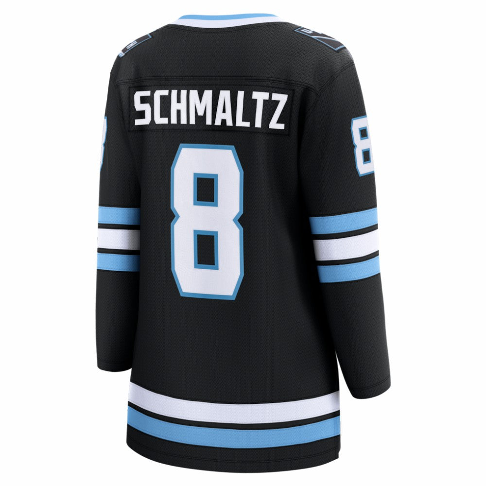NHL Nick Schmaltz Utah Mammoth Fanatics Women's Home Breakaway Player Jersey - Black