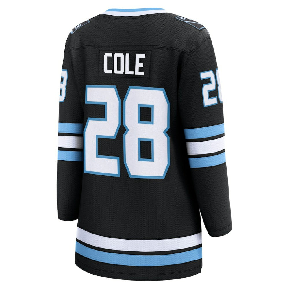NHL Ian Cole Utah Mammoth Fanatics Women's Home Breakaway Player Jersey - Black
