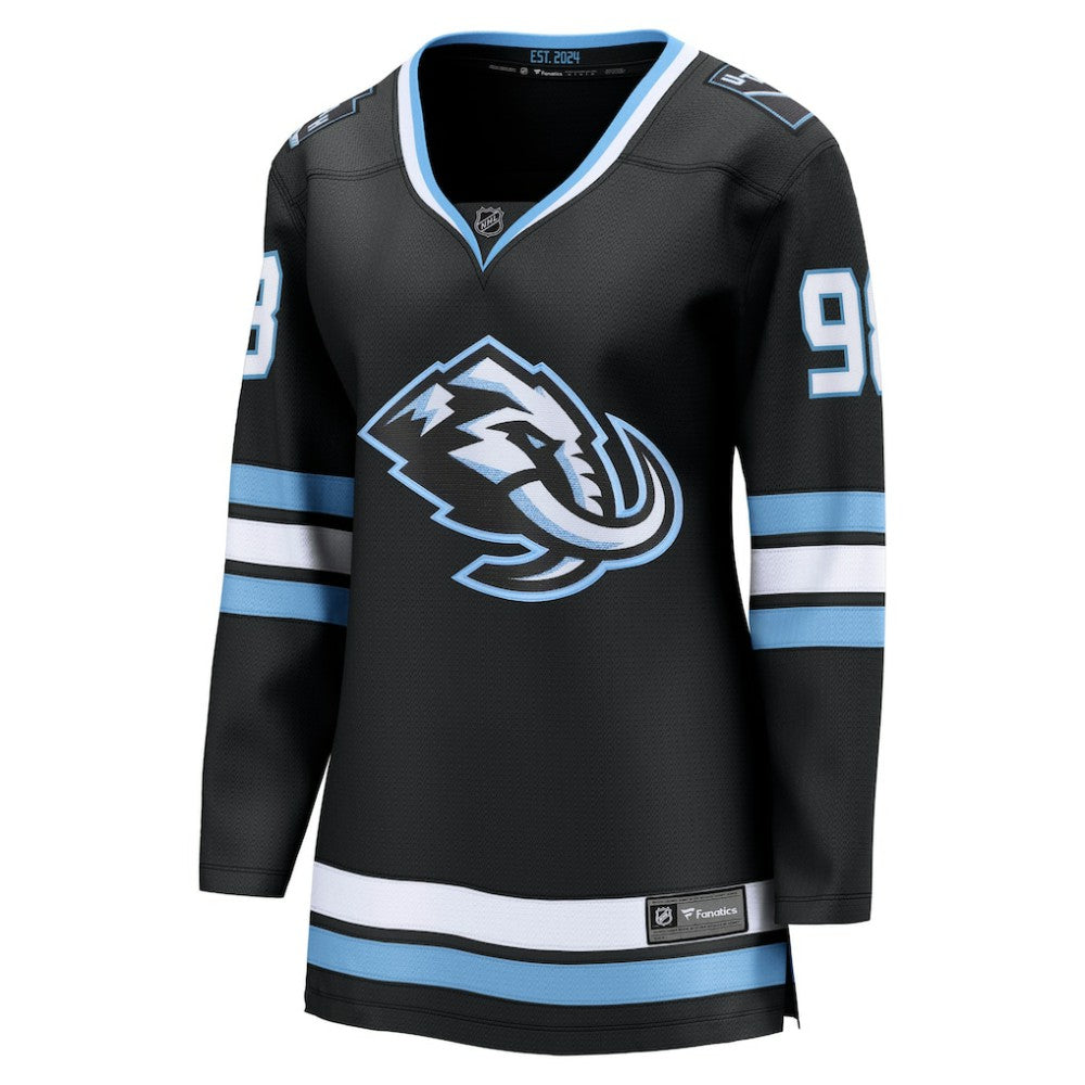 NHL Mikhail Sergachev Utah Mammoth Fanatics Women's Home Breakaway Player Jersey - Black