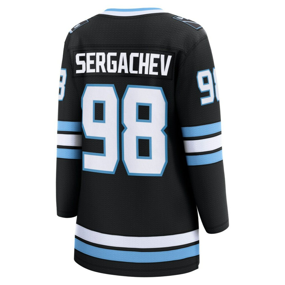 NHL Mikhail Sergachev Utah Mammoth Fanatics Women's Home Breakaway Player Jersey - Black