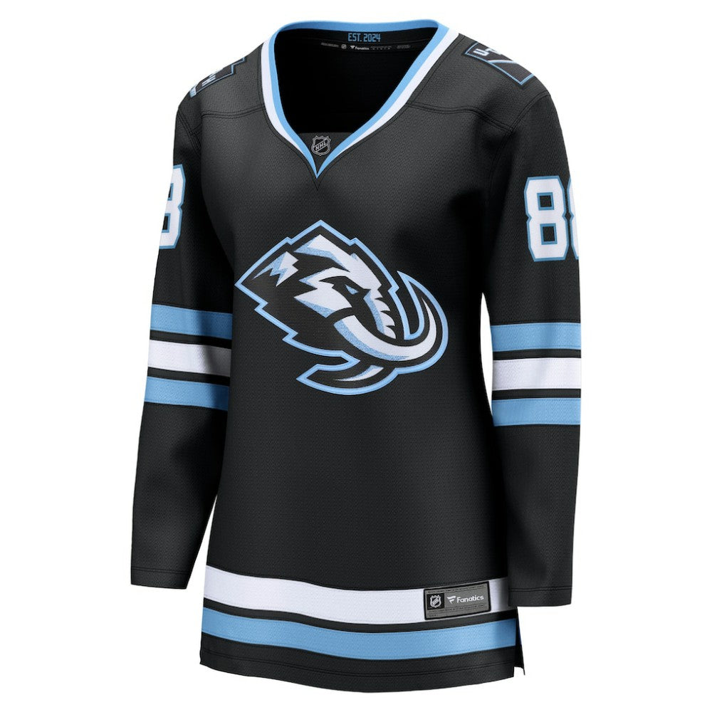 NHL Nate Schmidt Utah Mammoth Fanatics Women's Home Breakaway Player Jersey - Black