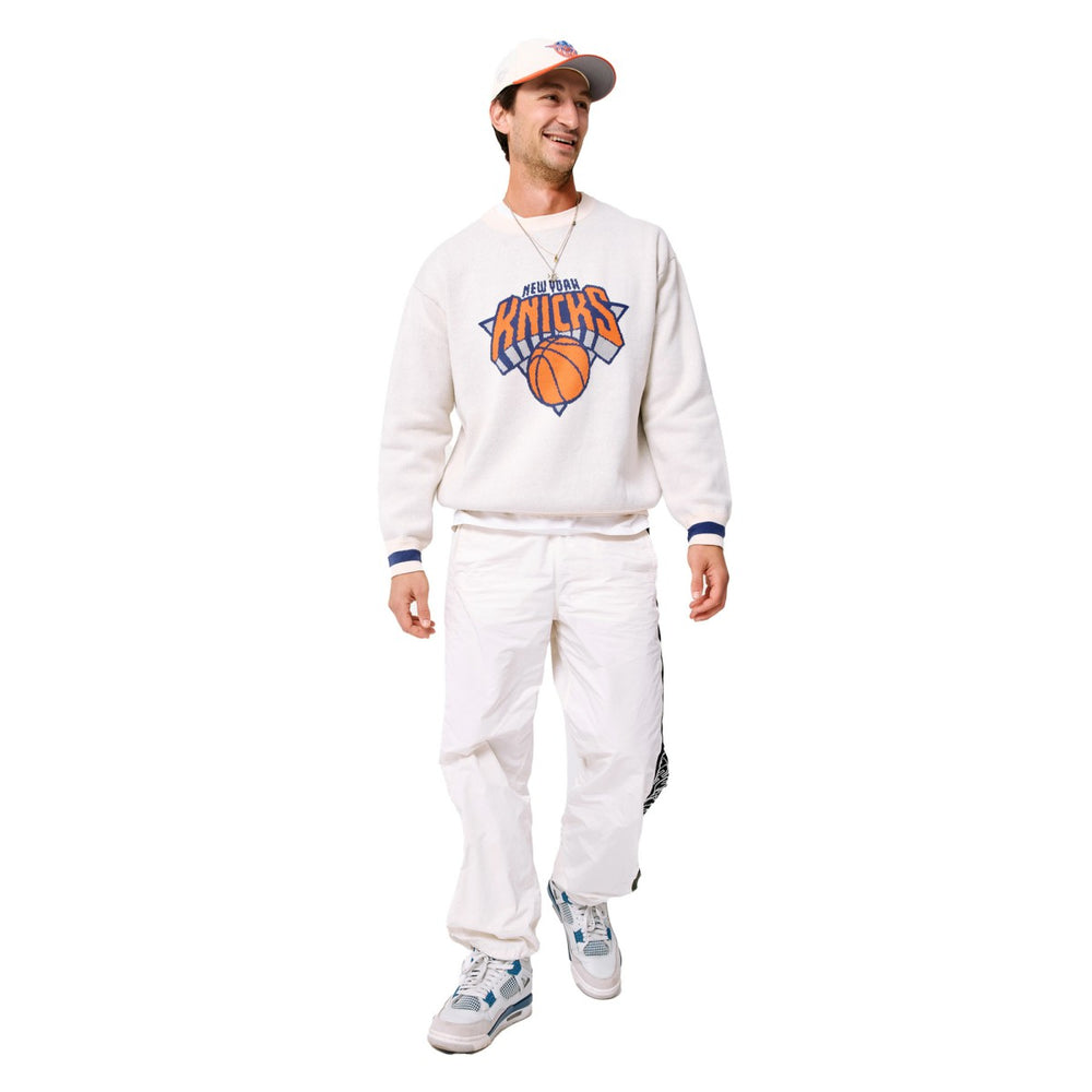 New York Knicks Terez Unisex Oversized Sweater Cream