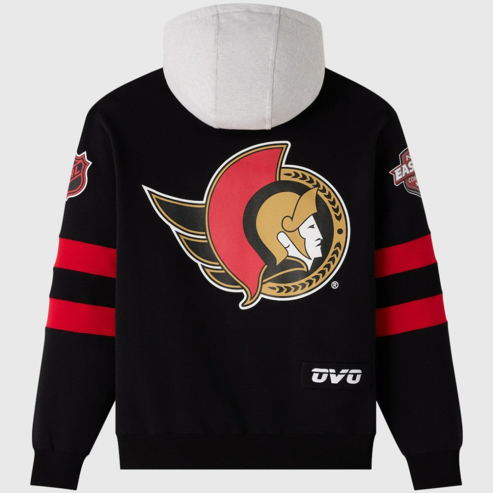 NHL Ottawa Senators OVO x NHL Fleece Hoodie - Black