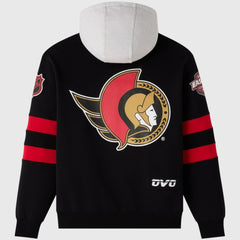 NHL Ottawa Senators OVO x NHL Fleece Hoodie - Black