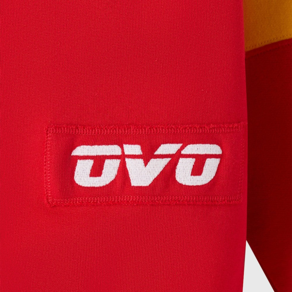 NHL Calgary Flames OVO x NHL Fleece Hoodie - Red