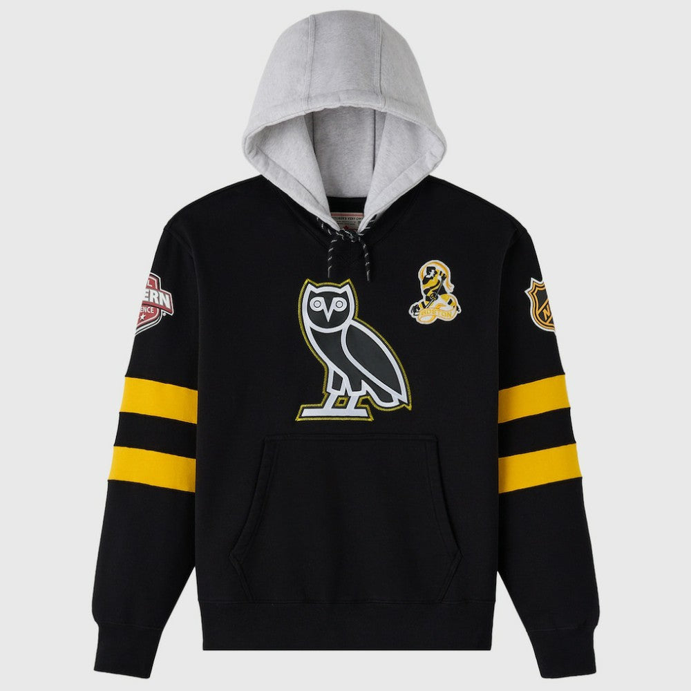 NHL Boston Bruins OVO x NHL Fleece Hoodie - Black