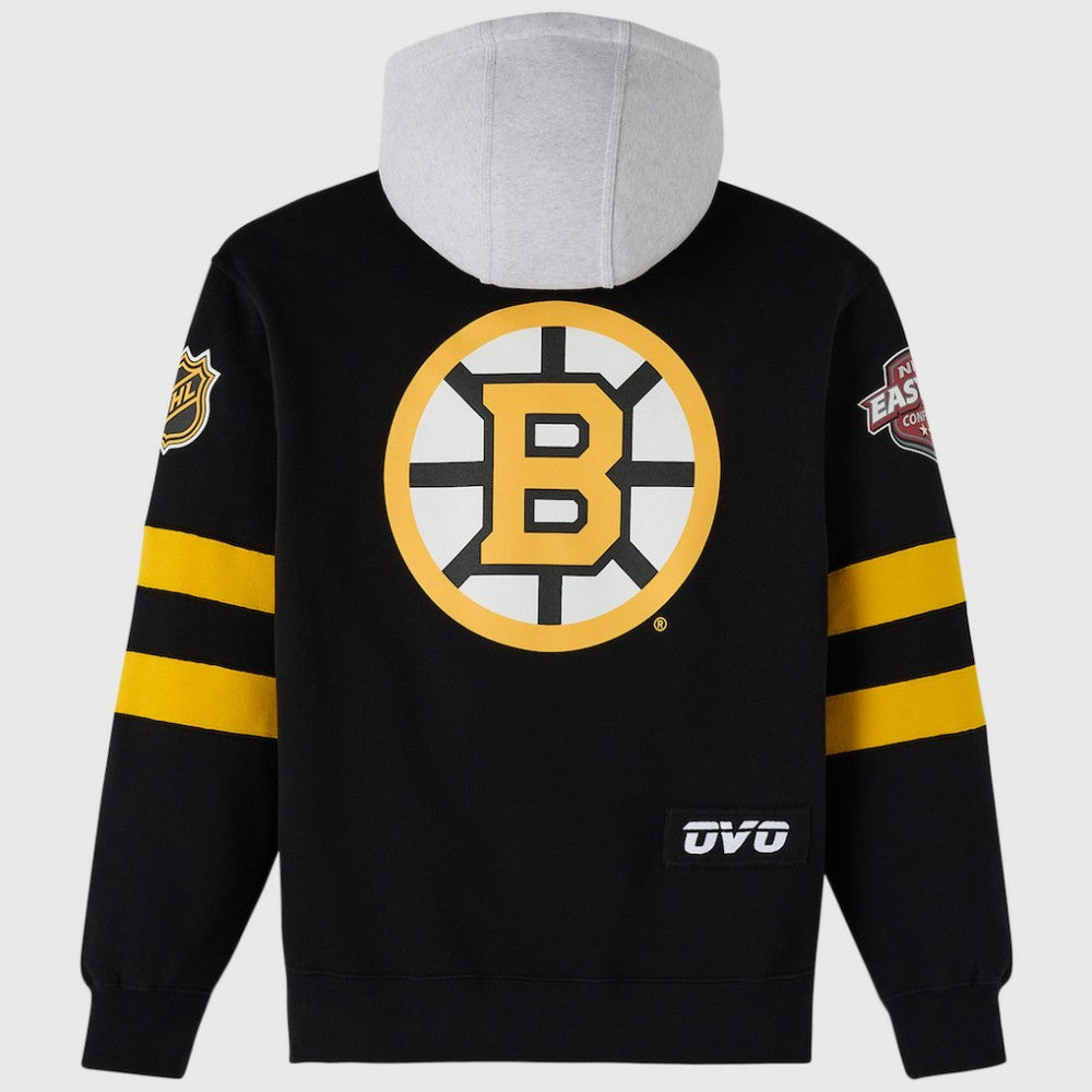 NHL Boston Bruins OVO x NHL Fleece Hoodie - Black