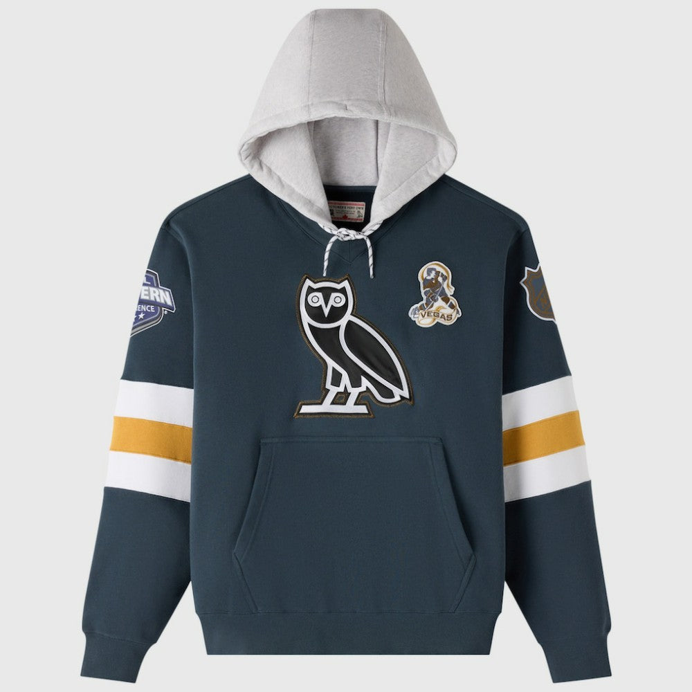 NHL Vegas Golden Knights OVO x NHL Fleece Hoodie - Gray