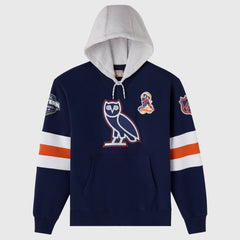 NHL Edmonton Oilers OVO x NHL Fleece Hoodie - Navy