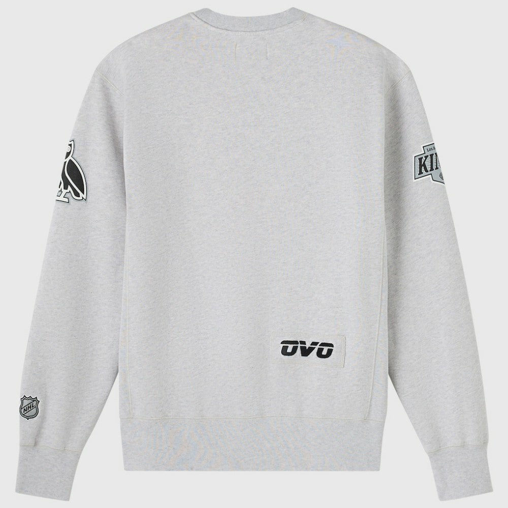 NHL Los Angeles Kings OVO x NHL Fleece Sweatshirt - Heather Gray