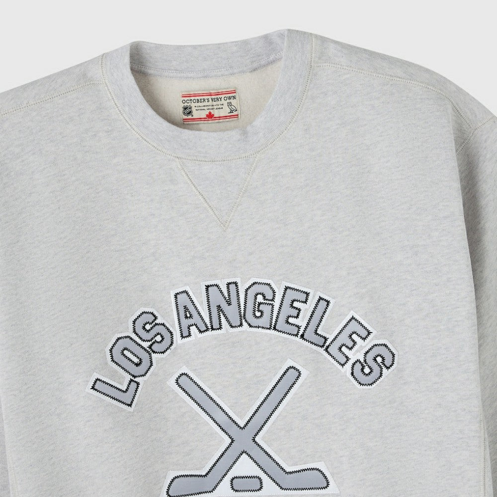 NHL Los Angeles Kings OVO x NHL Fleece Sweatshirt - Heather Gray