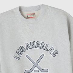 NHL Los Angeles Kings OVO x NHL Fleece Sweatshirt - Heather Gray