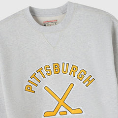 NHL Pittsburgh Penguins OVO x NHL Fleece Sweatshirt - Heather Gray