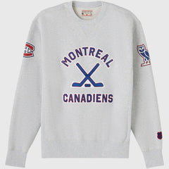 NHL Montreal Canadiens OVO x NHL Fleece Sweatshirt - Heather Gray