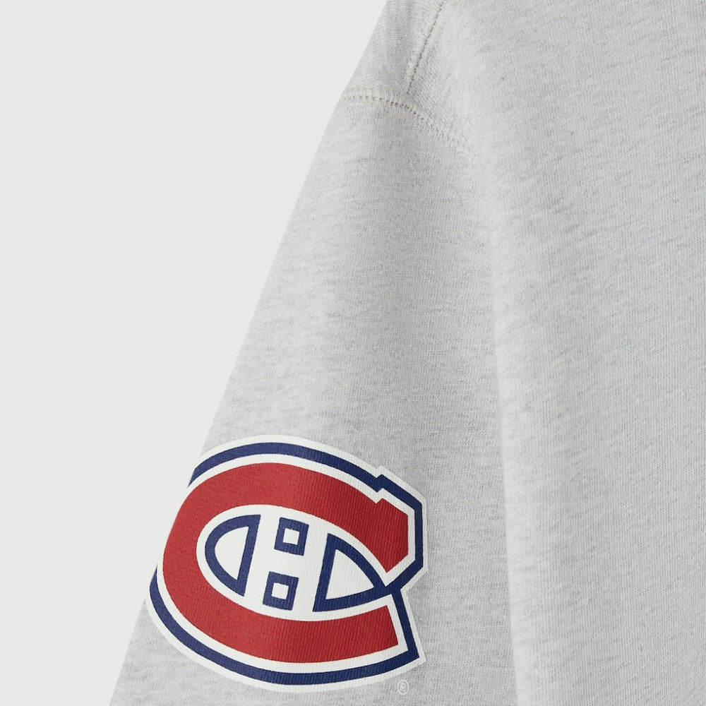 NHL Montreal Canadiens OVO x NHL Fleece Sweatshirt - Heather Gray
