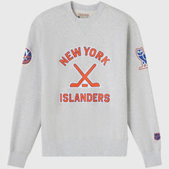 NHL New York Islanders OVO x NHL Fleece Sweatshirt - Heather Gray