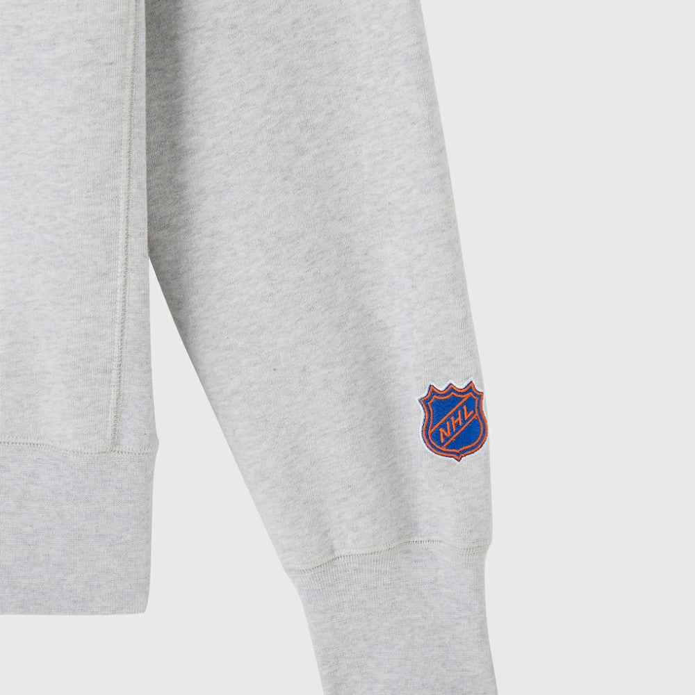 NHL New York Islanders OVO x NHL Fleece Sweatshirt - Heather Gray