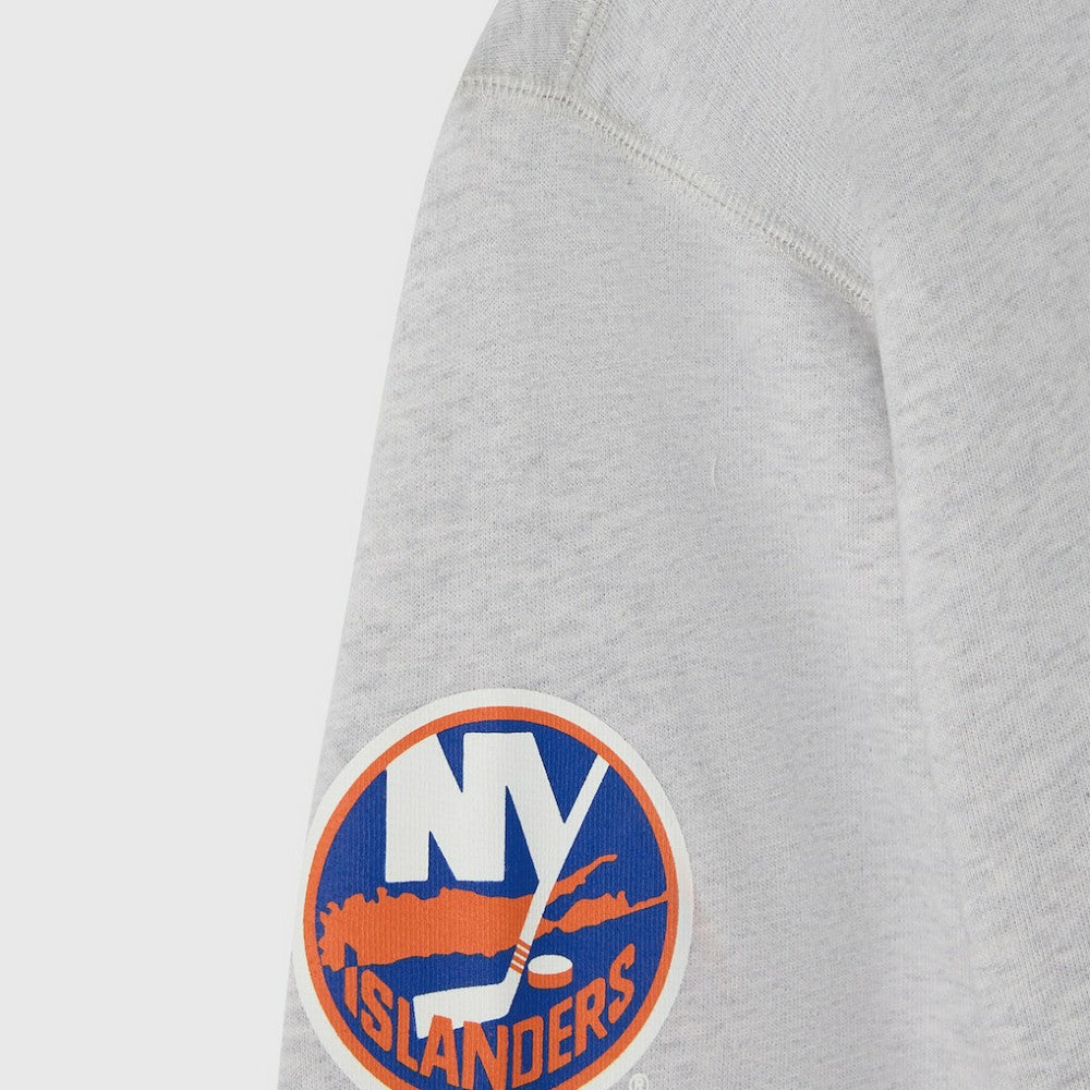 NHL New York Islanders OVO x NHL Fleece Sweatshirt - Heather Gray