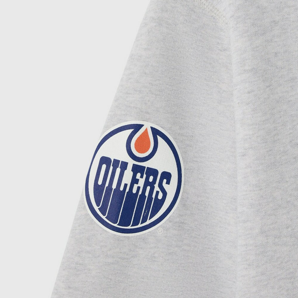 NHL Edmonton Oilers OVO x NHL Fleece Sweatshirt - Heather Gray