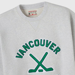 NHL Vancouver Canucks OVO x NHL Fleece Sweatshirt - Heather Gray