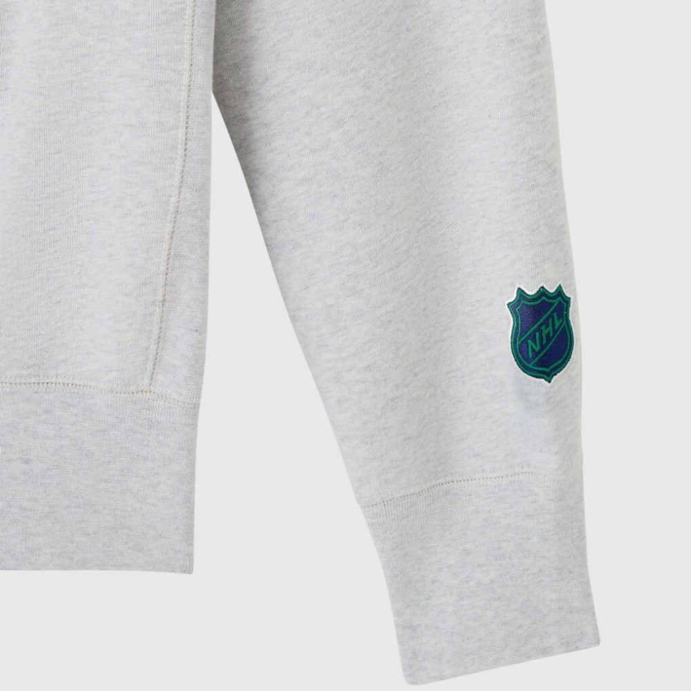 NHL Vancouver Canucks OVO x NHL Fleece Sweatshirt - Heather Gray