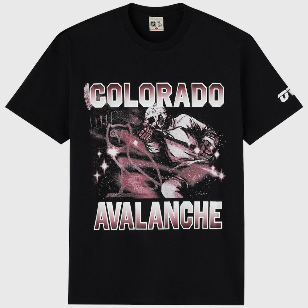 NHL Colorado Avalanche OVO x NHL Graphic T-Shirt - Black