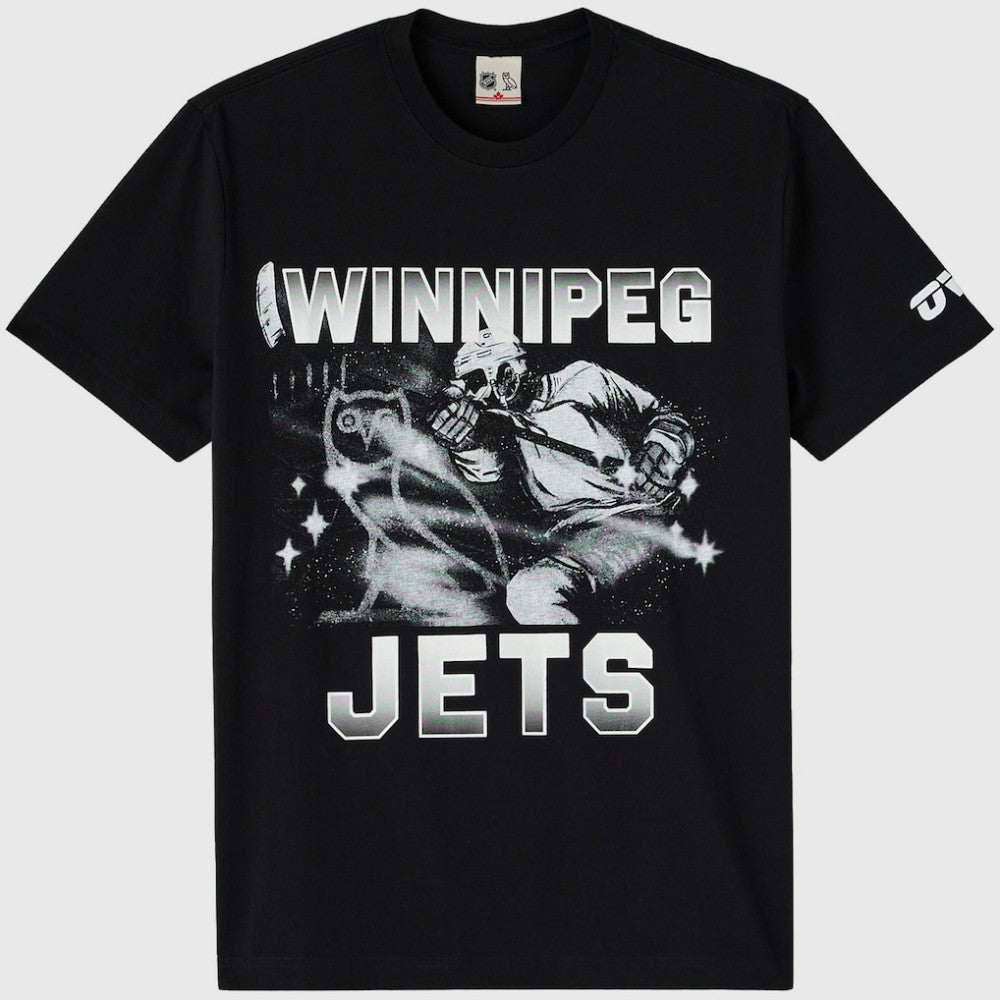 NHL Winnipeg Jets OVO x NHL Graphic T-Shirt - Black