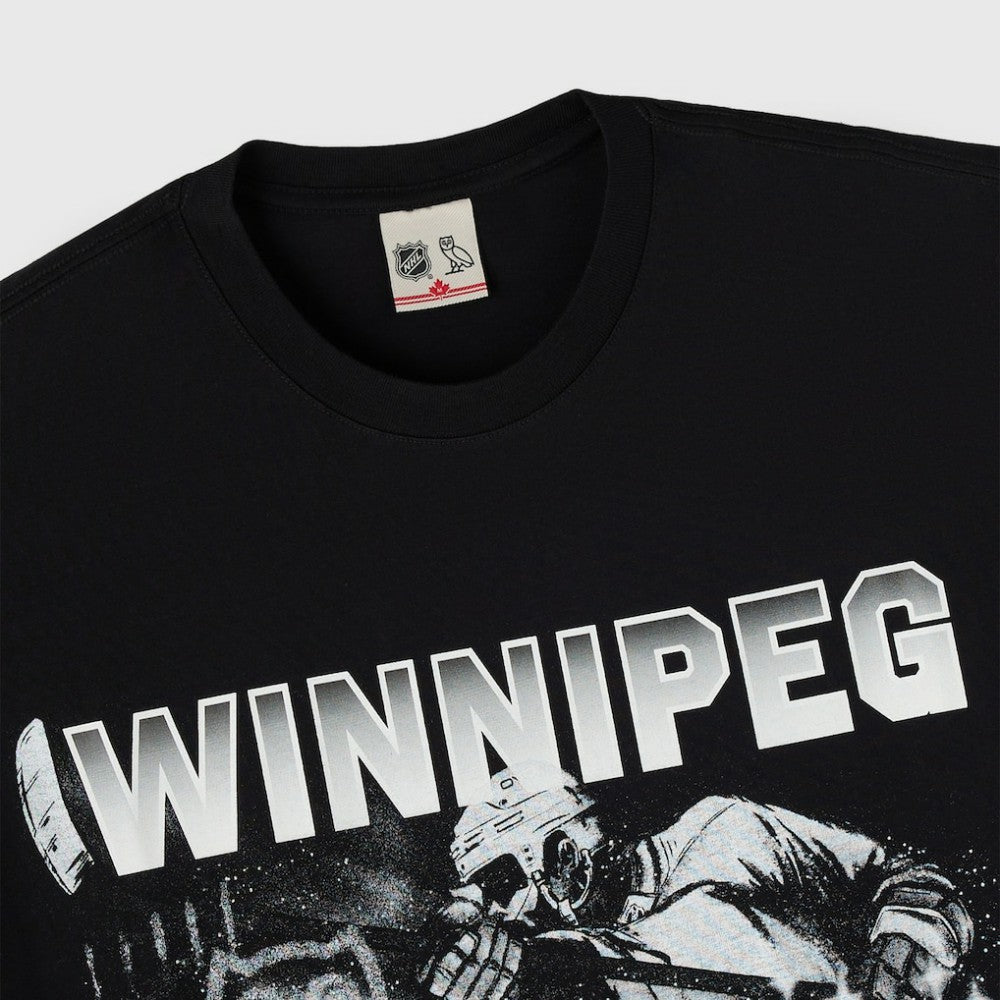 NHL Winnipeg Jets OVO x NHL Graphic T-Shirt - Black