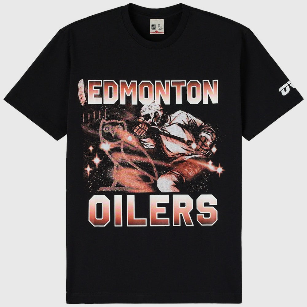 NHL Edmonton Oilers OVO x NHL Graphic T-Shirt - Black