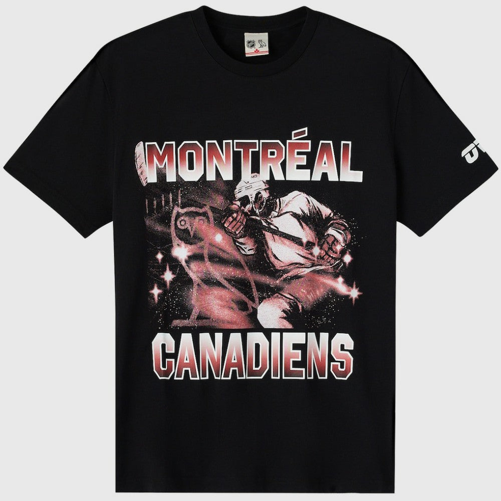 NHL Montreal Canadiens OVO x NHL Graphic T-Shirt - Black
