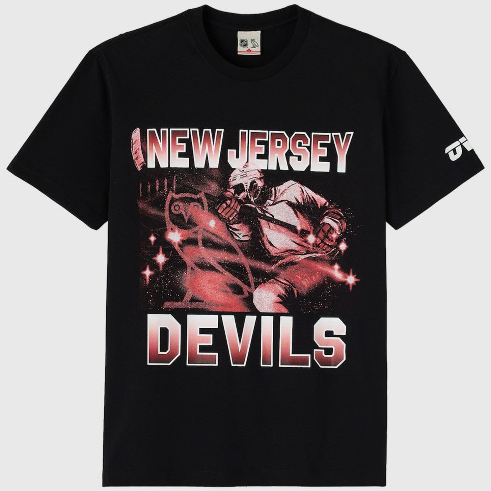 NHL New Jersey Devils OVO x NHL Graphic T-Shirt - Black