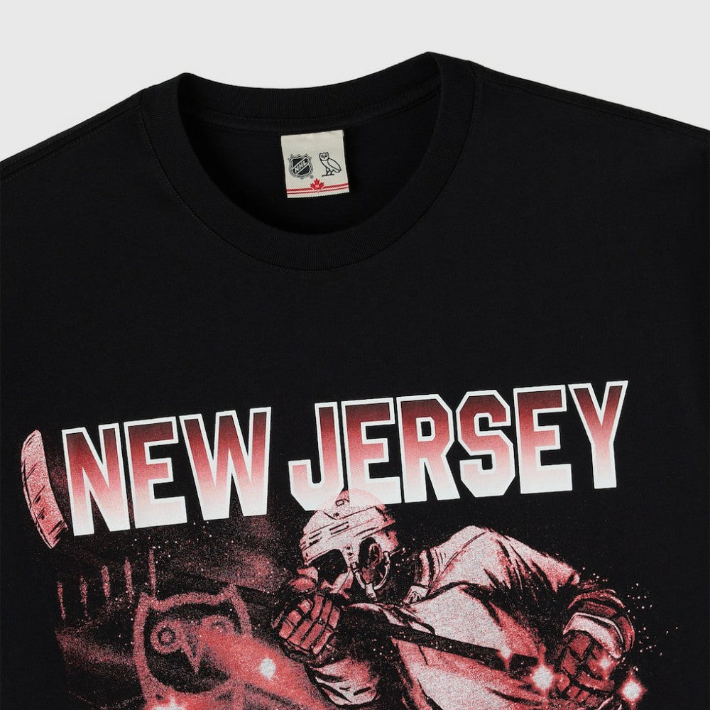 NHL New Jersey Devils OVO x NHL Graphic T-Shirt - Black