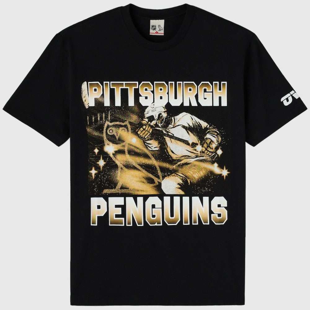NHL Pittsburgh Penguins OVO x NHL Graphic T-Shirt - Black