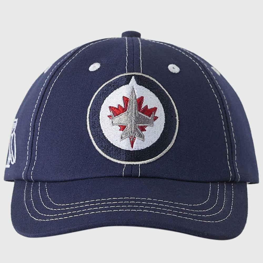 NHL Winnipeg Jets OVO x NHL Adjustable Sport Hat - Navy