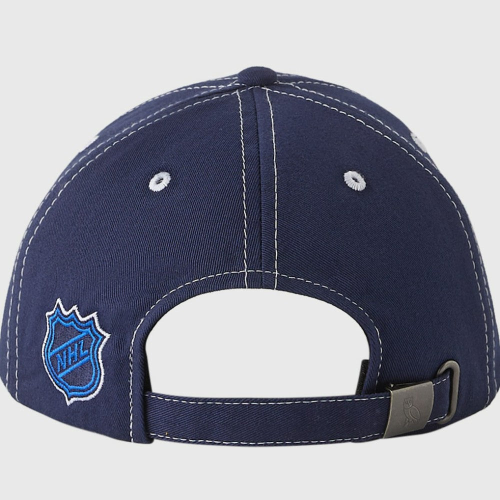 NHL Winnipeg Jets OVO x NHL Adjustable Sport Hat - Navy